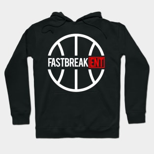 Fastbreak ENT Official Logo (White) Hoodie